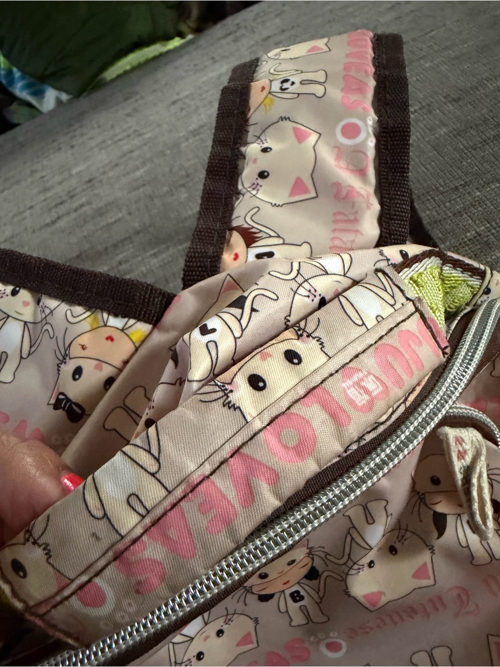 Vintage Harajuku Lovers Mini backpack by Gwen Stefani Very Rare - Picture 4 of 10